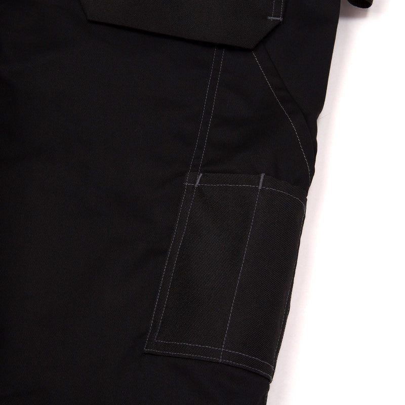 Caterpillar Essential Stretch Holster Polyester Men's Black Work Shorts