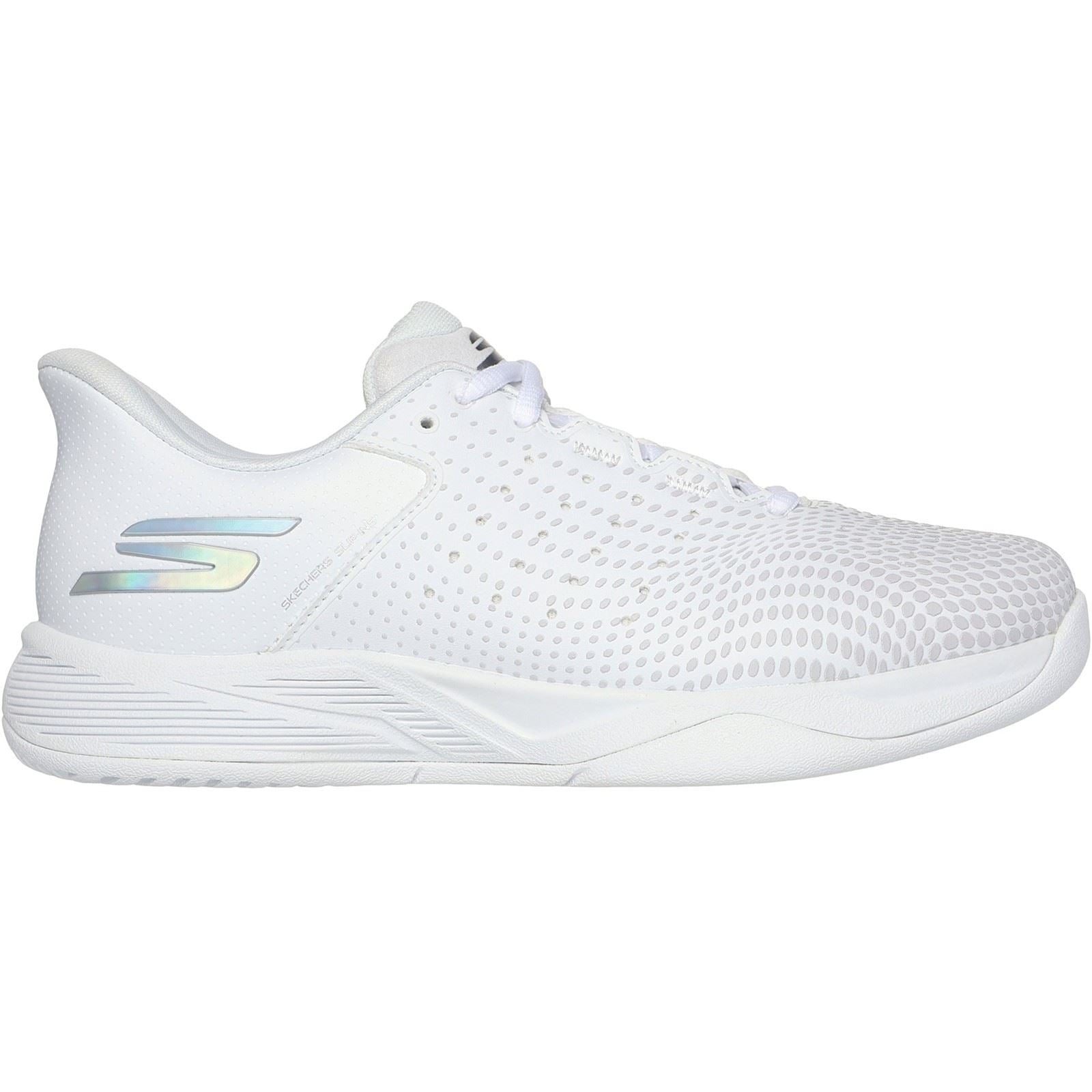 Skechers Performance Slip-ins Relaxed Fit Viper Court Reload Synthetic Women's White Sneakers