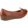 Hush Puppies Lucille Leather Women's Tan Flats