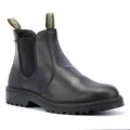 Barbour Patton Leather Men's Black Chelsea Boots