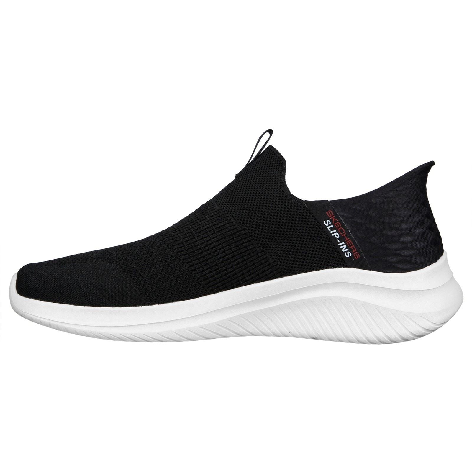 Skechers Ultra Flex 3.0 Smooth Step Synthetic Men's Black Sneakers