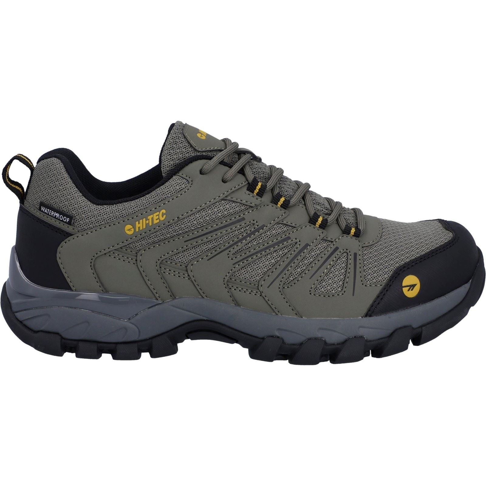 Hi-Tec Campana Low Polyurethane Men's Dusty Olive/Honey Hiking Shoes