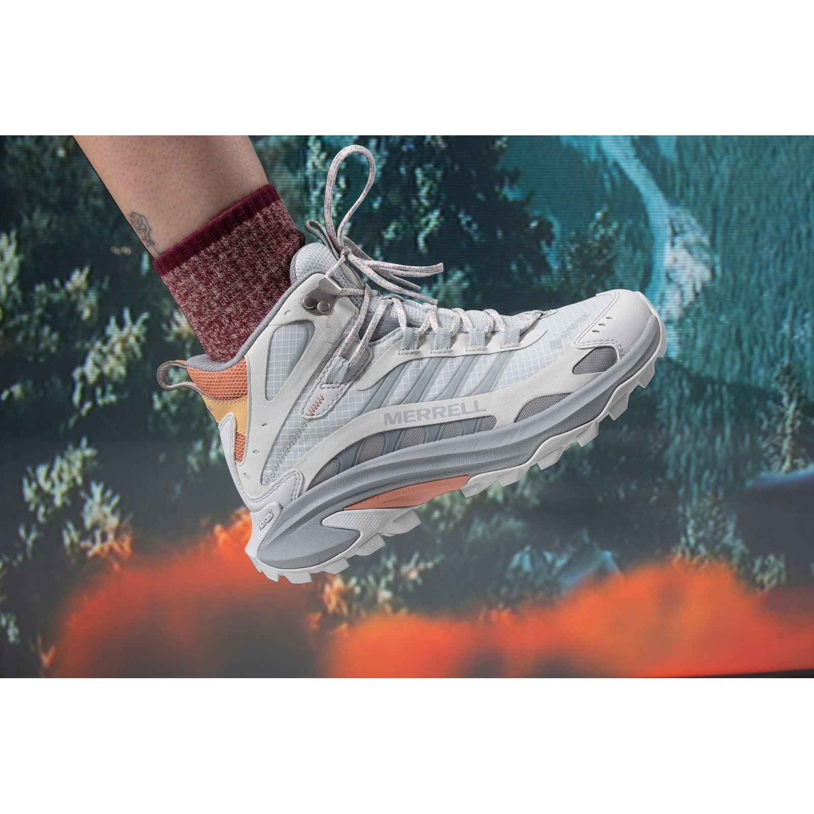 Merrell Moab Speed 2 Mid GORE-TEX Women's Vapor Grey Hiking Boots