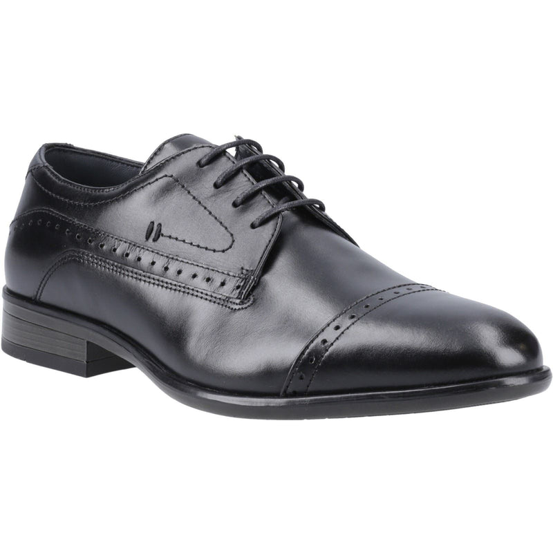 Pod Ralph Leather Men's Black Oxford Shoes