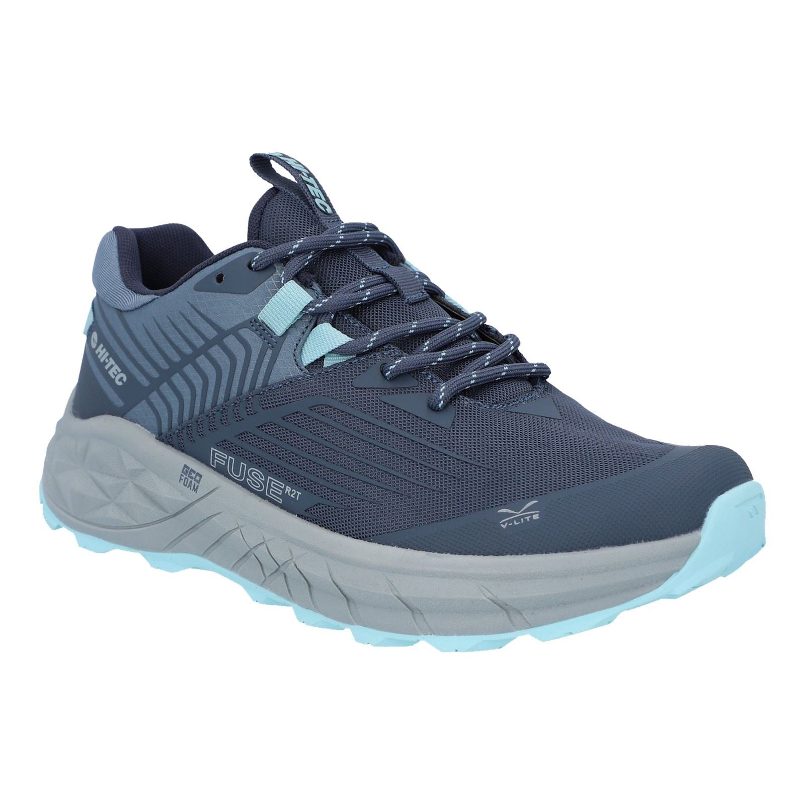 Hi-Tec Fuse Trail Low Synthetic Mesh Women's Grisaille/Flintstone Sneakers
