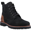 Hush Puppies Maguire Nubuck Men's Black Ankle Boots