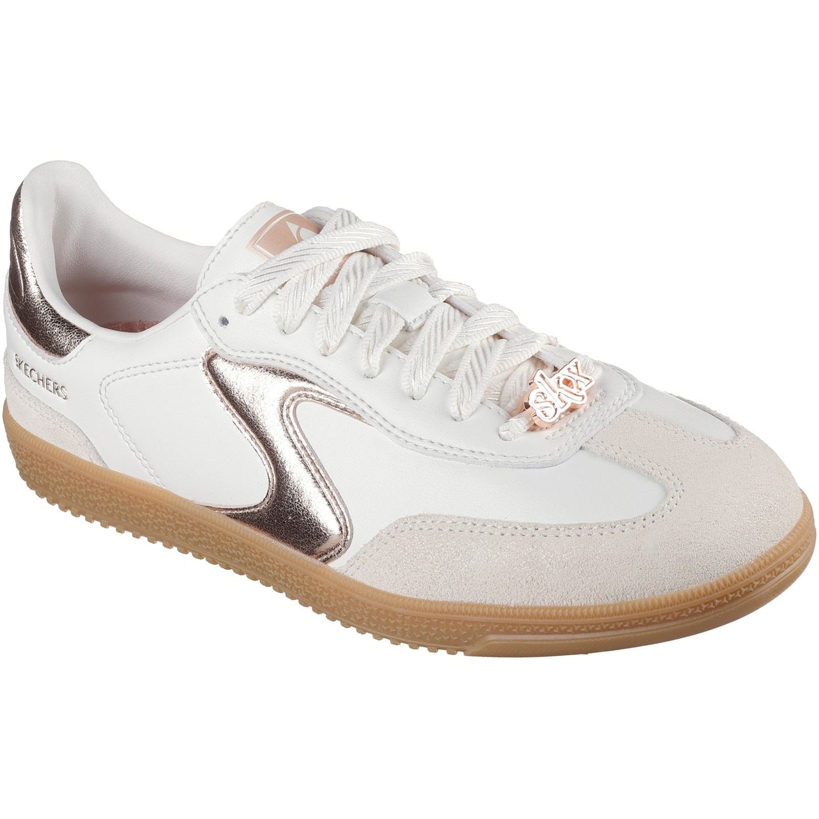 Skechers Hotshot Cool Glow Women's White/Rose Gold Sneakers