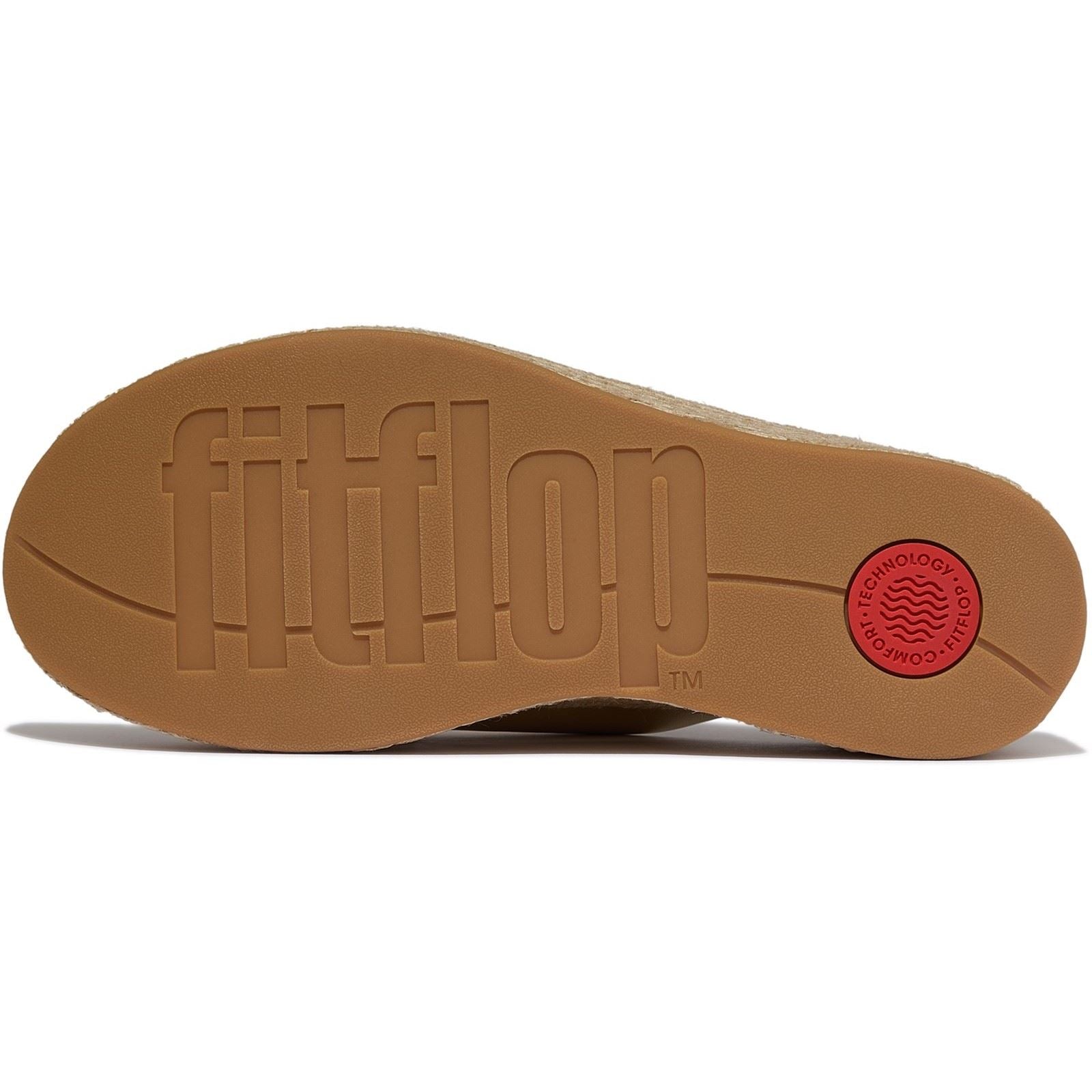 Fitflop Platfforms Leather Women's Platino Sandals