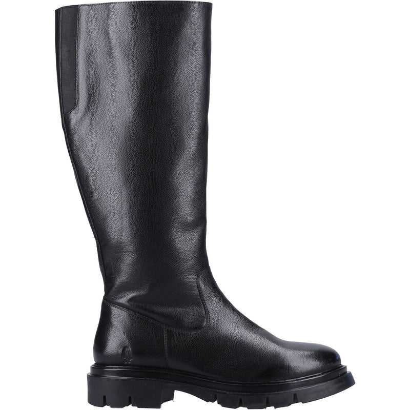 Hush Puppies Rowan Leather Women's Black Boots