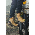 Caterpillar Premier Nubuck Honey Safety Boots