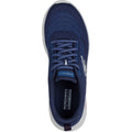 Skechers GO Walk 8 Day Textile Men's Navy/Red Standard Trainers