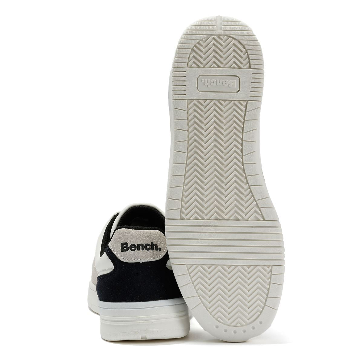 Bench Grainger Men's White/Gray Sneakers
