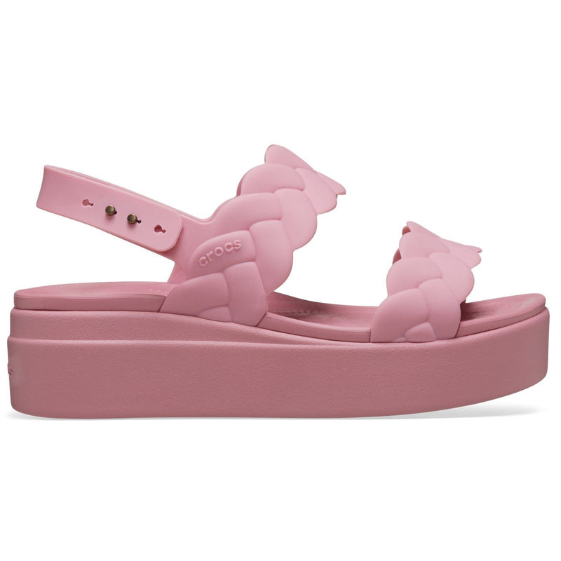 Crocs Brooklyn Woven Synthetic Women's Rosette Sandals