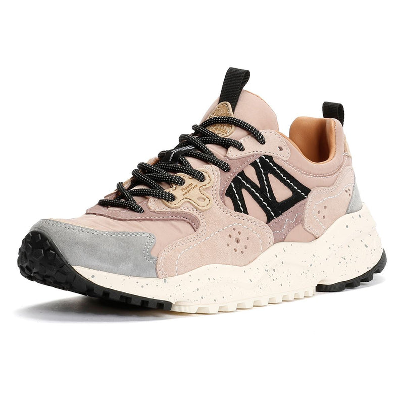Flower Mountain Solin Women's Gray/Soft Pink Sneakers