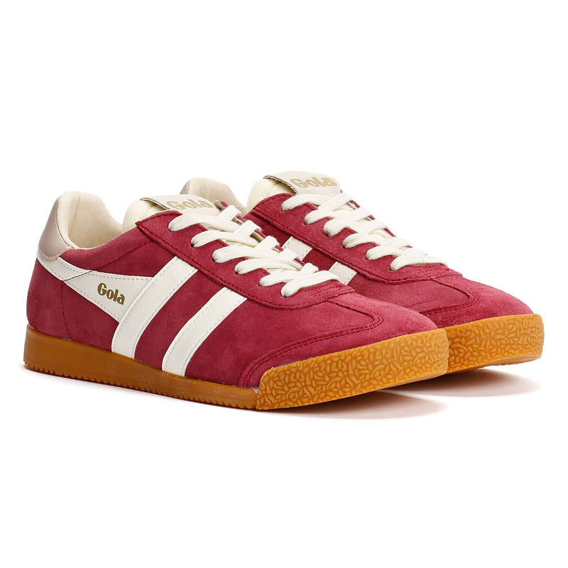 Gola Elan Suede Women's Cerise/Off White/Chalk Pink Sneakers
