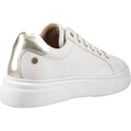 Hush Puppies Kathryn Leather Women's White Sneakers