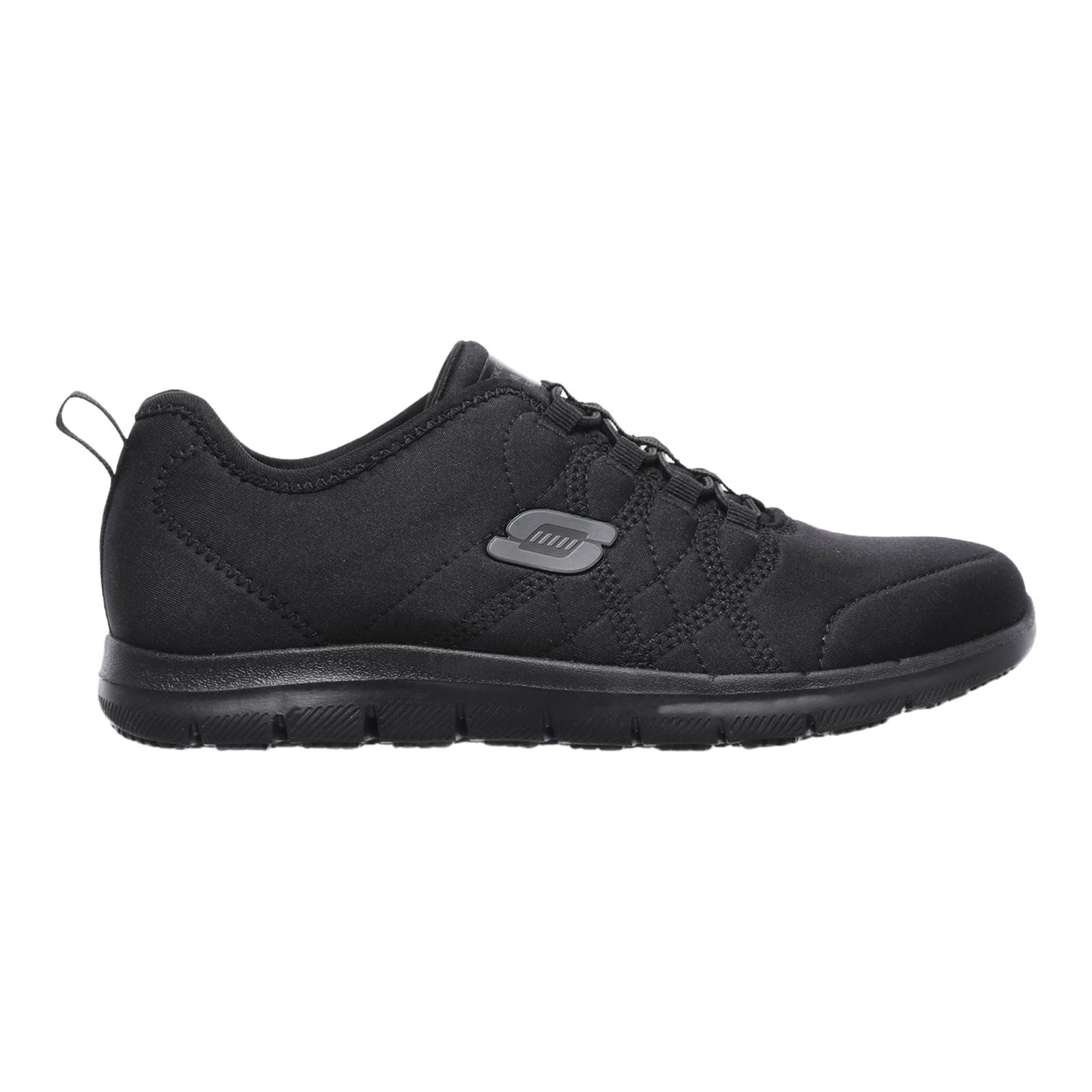 Skechers Workwear Ghenter Srelt Polyester Women's Black Safety Sneakers