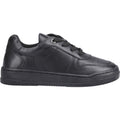 Hush Puppies Dougie Leather Boys's Black Sneakers