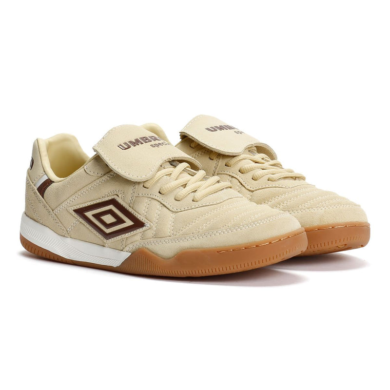 Umbro Speciali TR Suede Cream/Dark Brown/White Trainers
