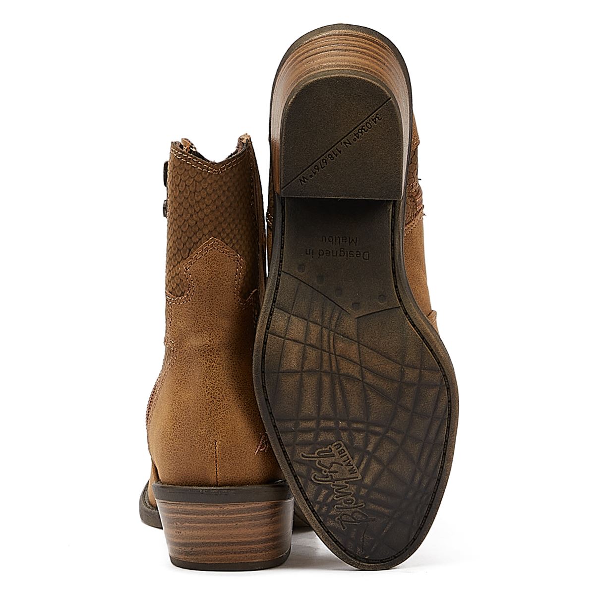 Blowfish Malibu Langle Women's Rust Boots