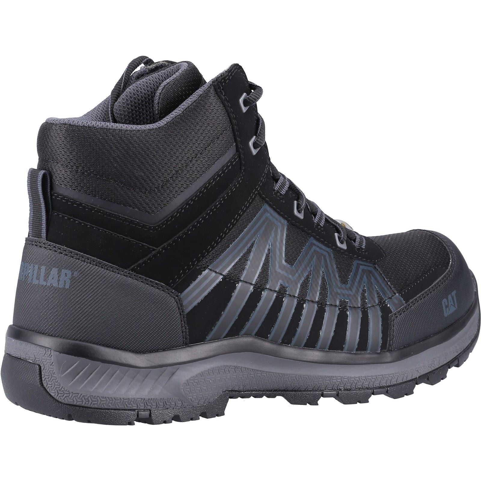 Caterpillar Charge PU/Mesh/Synthetic Black Hiking Boots