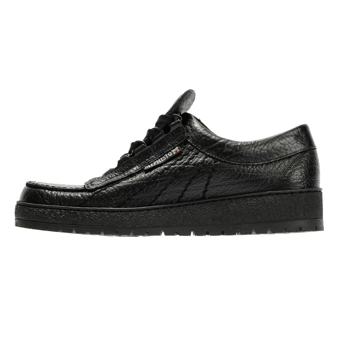 Mephisto Rainbow Mamouth 714 Leather Men's Black Shoes