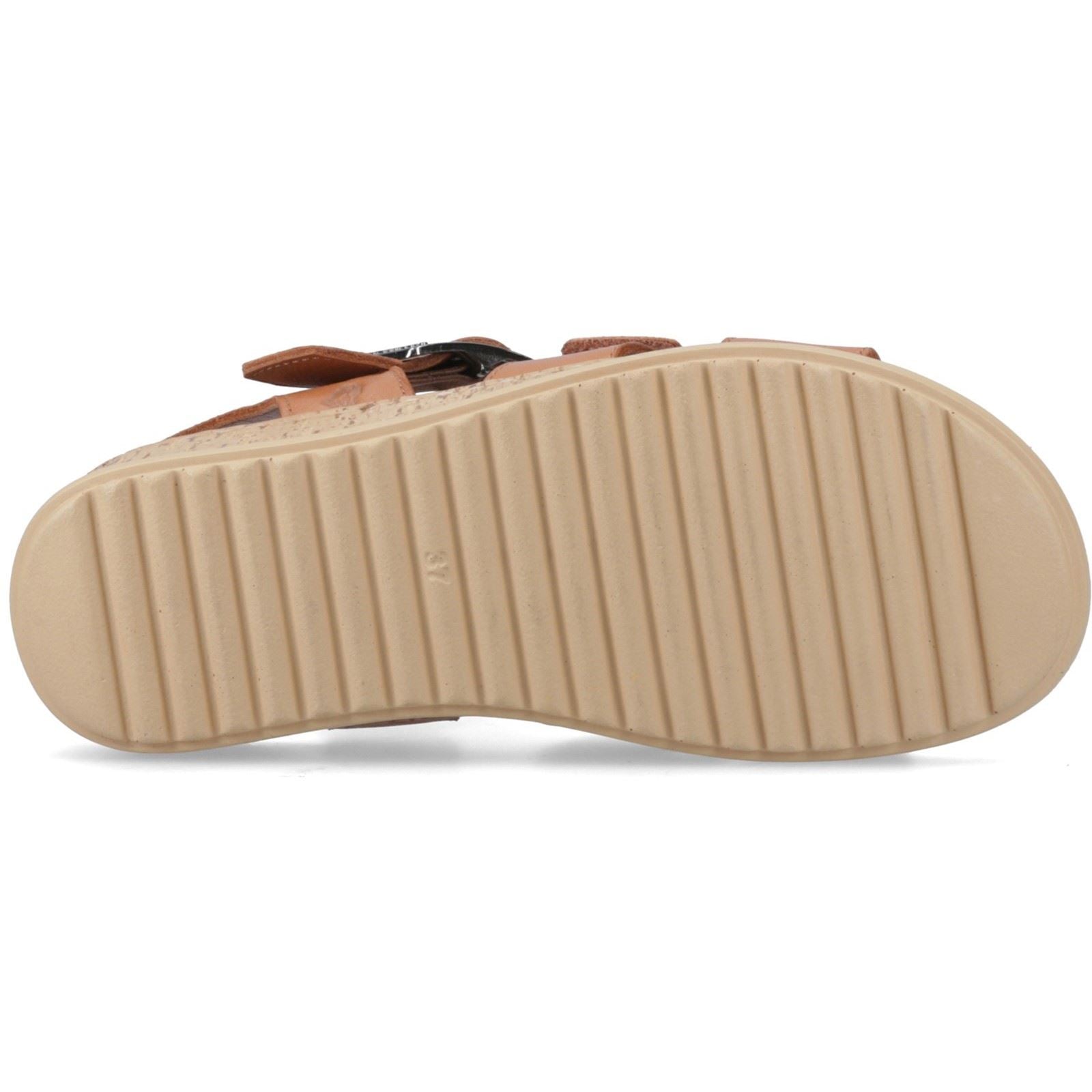 Hush Puppies Eliana Leather Women's Tan Sandals