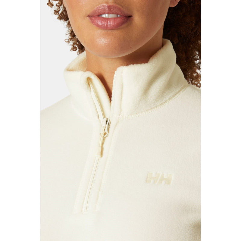 Helly Hansen Sport Daybreaker 1/2 Zip Polyester Women's White Fleece Pullover