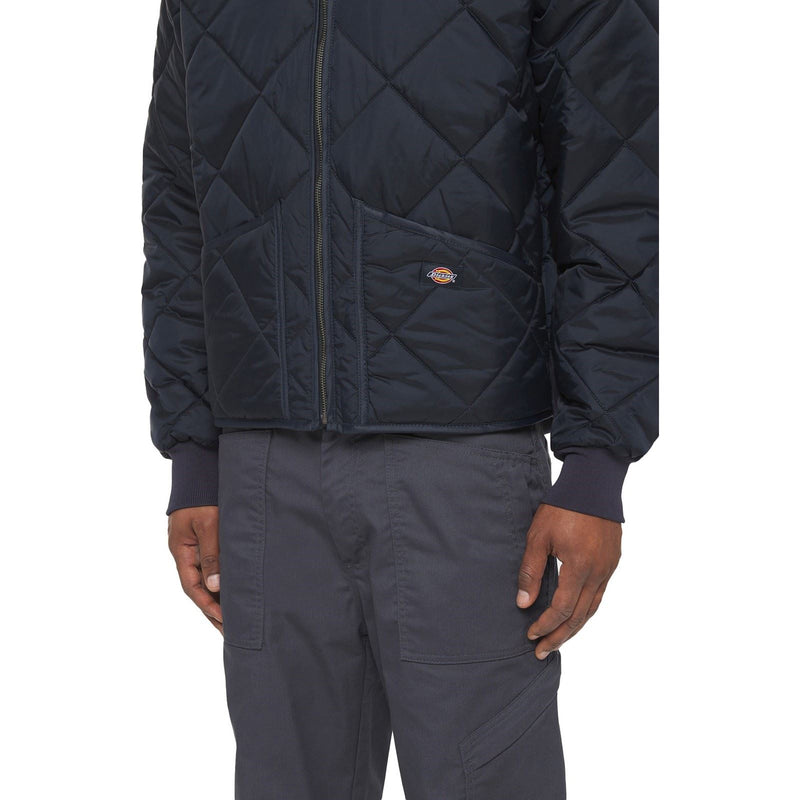 Dickies Diamond Men's Blue Quilted Jacket