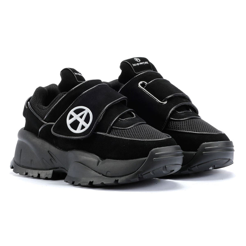 Acupuncture BG Beefer Suede Triple Black Sneakers