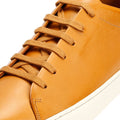 JAK Royal Leather Men's Tan Sneakers