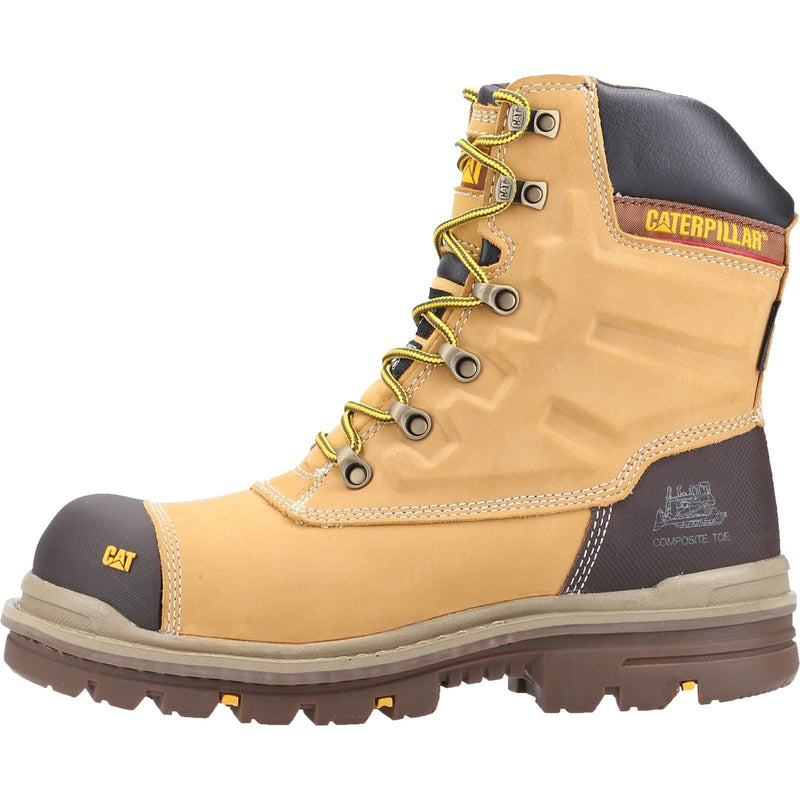 Caterpillar Premier Nubuck Honey Safety Boots