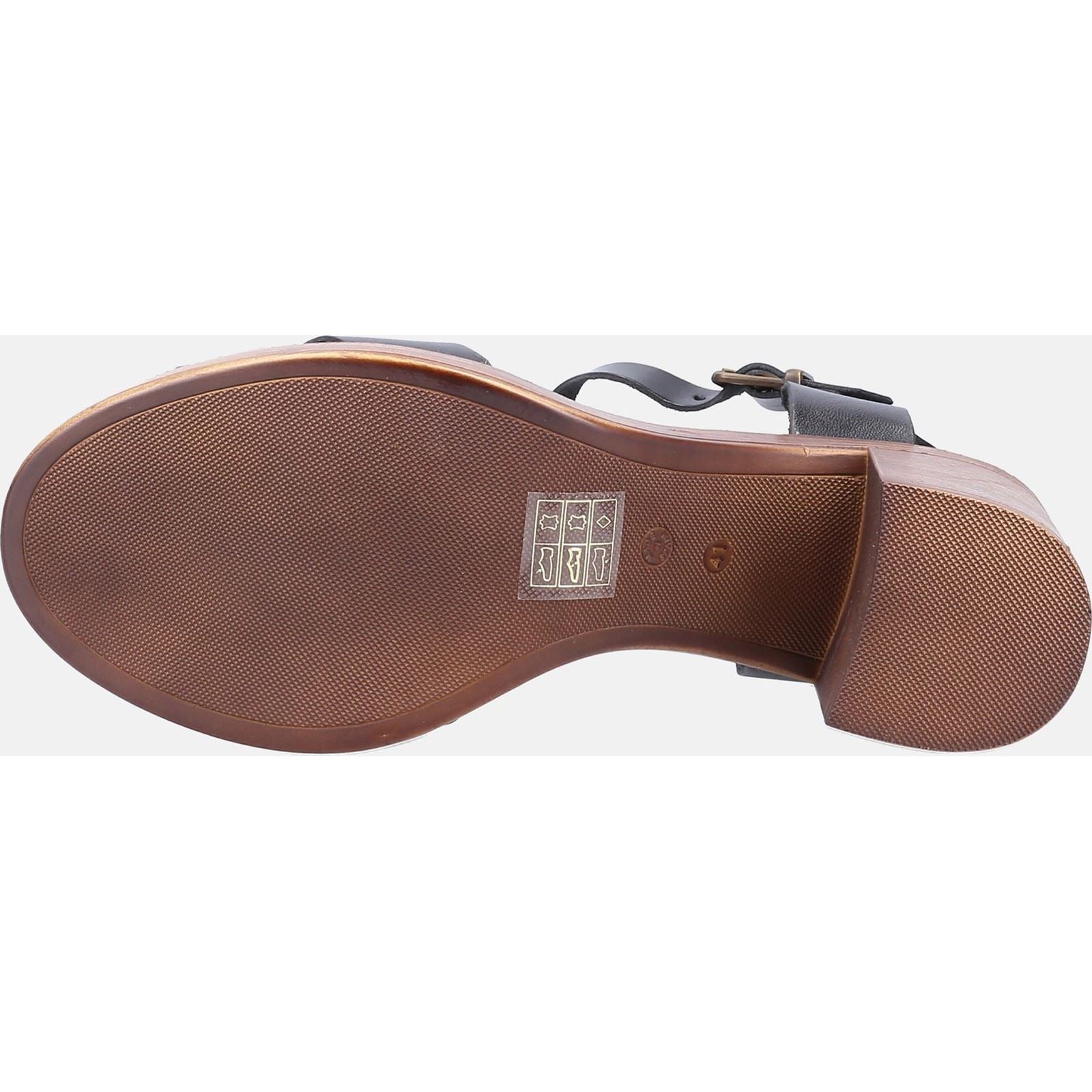 Hush Puppies Georgia Leather Women's Black Heels