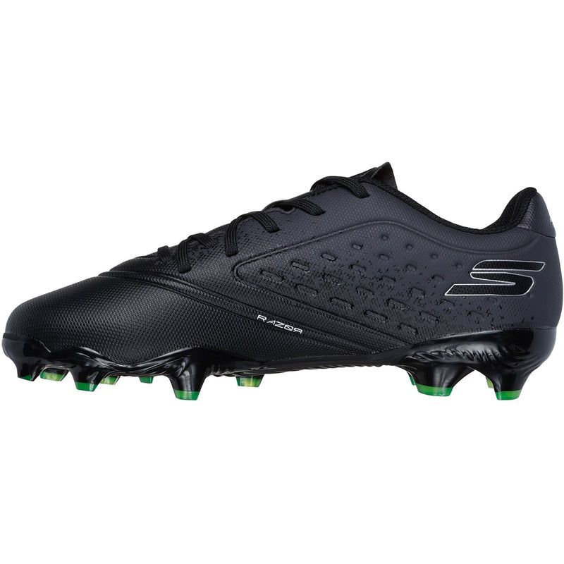 Skechers Performance Skechers Razor 1.5 Jr Youth FG Men's Black/Silver Football Boots