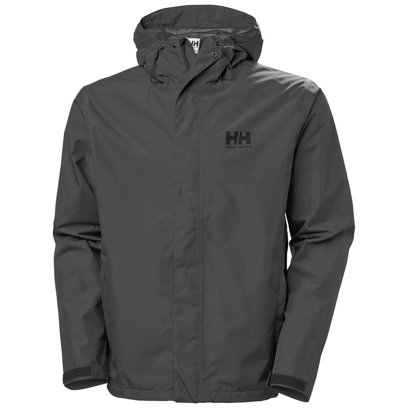 Helly Hansen Sport Seven J Men's Grey Rain Jacket