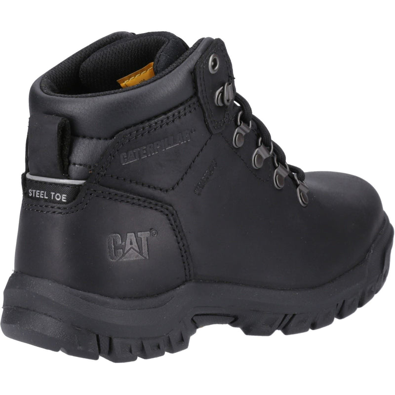 Caterpillar Mae Leather Women's Black Safety Boots