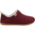 Hush Puppies Good Recycled RPET Polyester Women's Burgundy Slippers