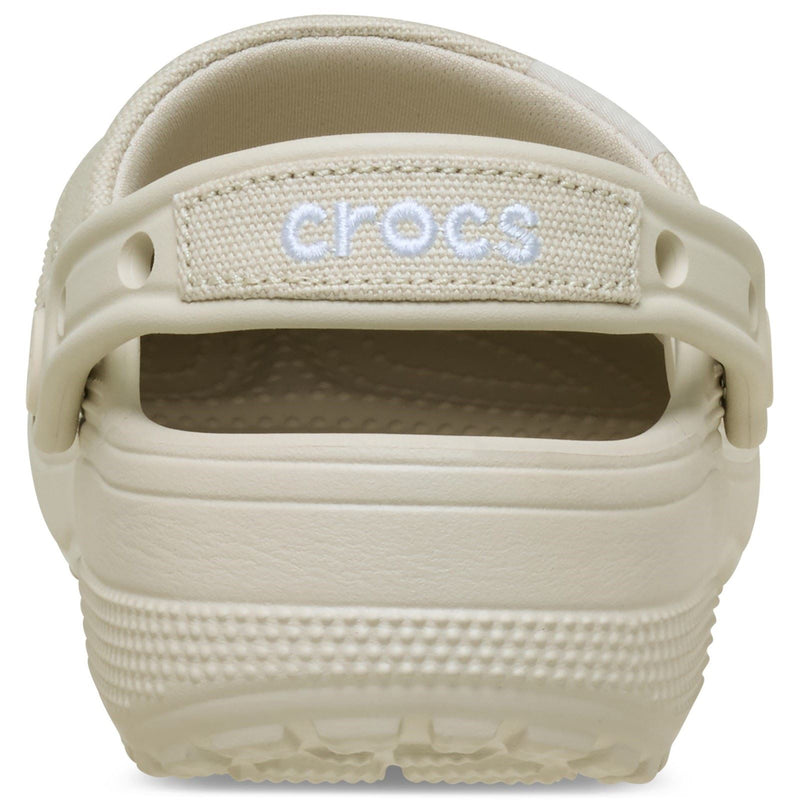 Crocs Classic Crafted Cotton Stucco Clogs