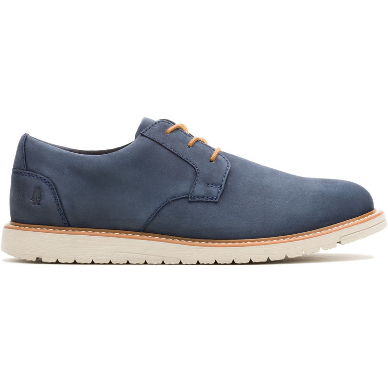 Hush Puppies Jenson Oxford Leather Men's Navy Lace-Up Shoes