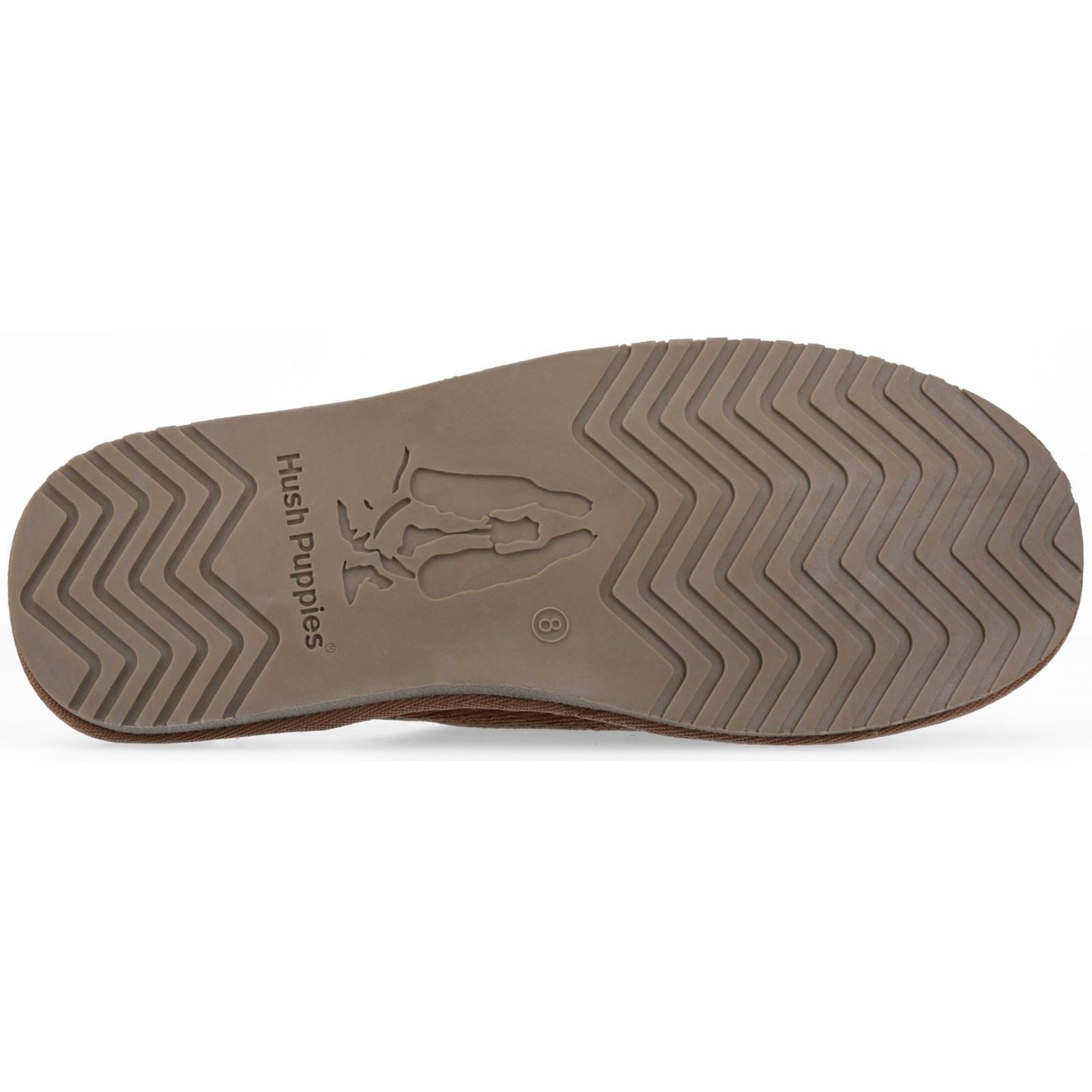 Hush Puppies Coady Cord Polyester Men's Tan Slippers