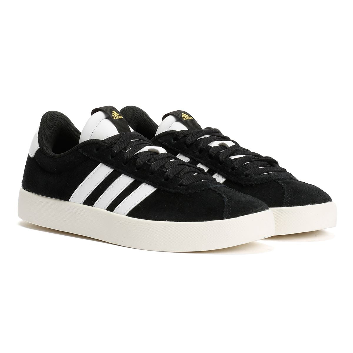 Adidas VL Court 3.0 Leather Women's Black/White Sneakers