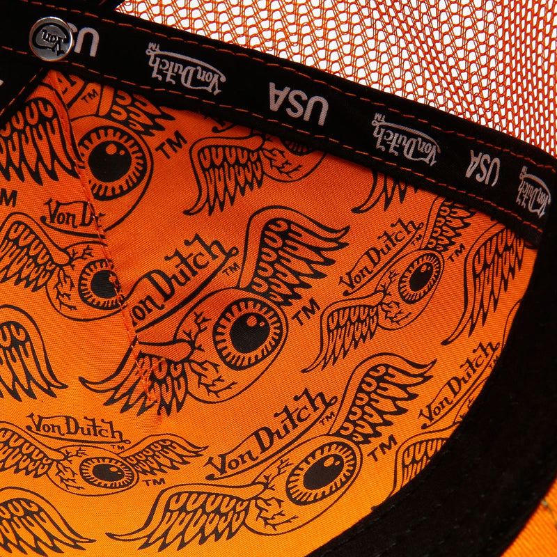 Von Dutch Multi Trucker Cotton Camo Caps