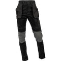 Caterpillar Essential Knee Pocket Stretch Holster Synthetic Men's Black Outdoor Trousers