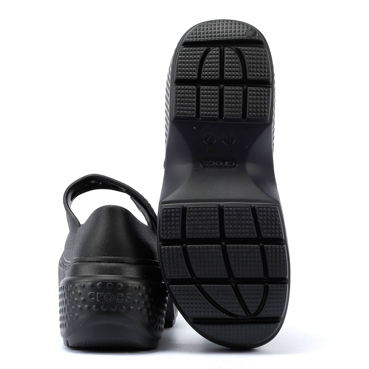 Crocs Stomp Mary Jane Women's Black Shoes