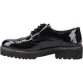 Pod Kortney Faux Leather Women's Black Patent Brogues Shoes