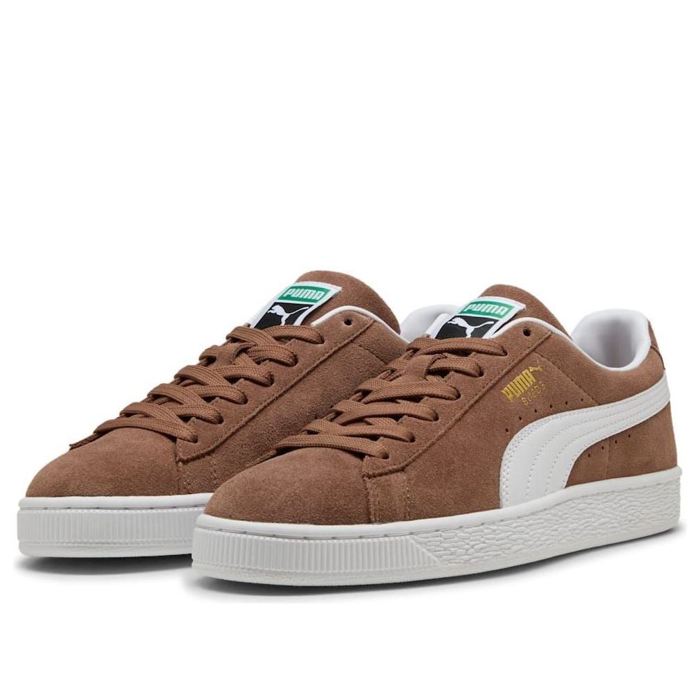 Puma Classic Suede Haute Coffee/White Sneakers