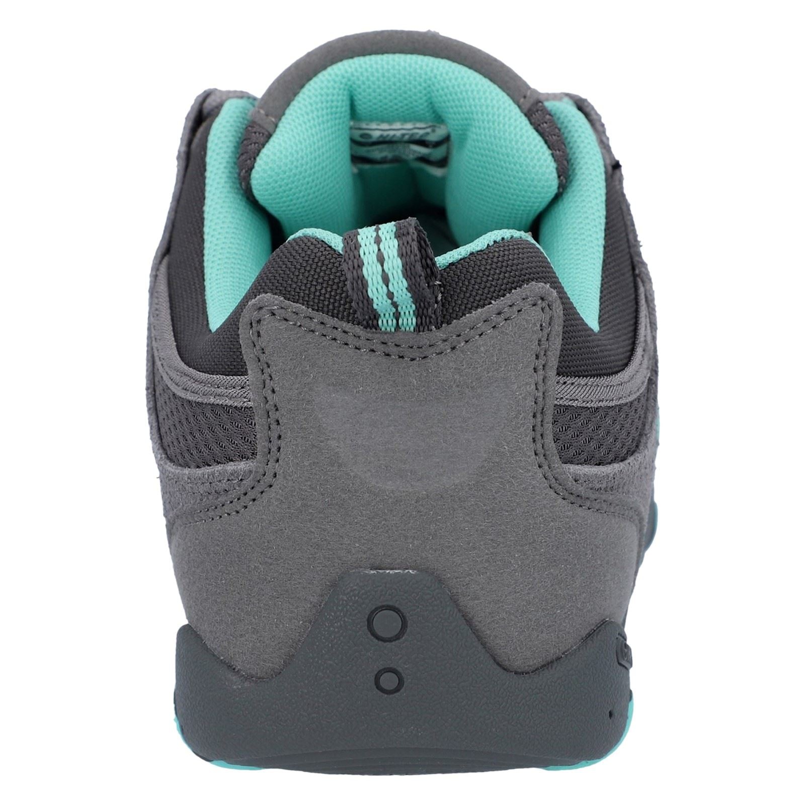 Hi-Tec Quadra II Suede Women's Grey/Mint Hiking Boots