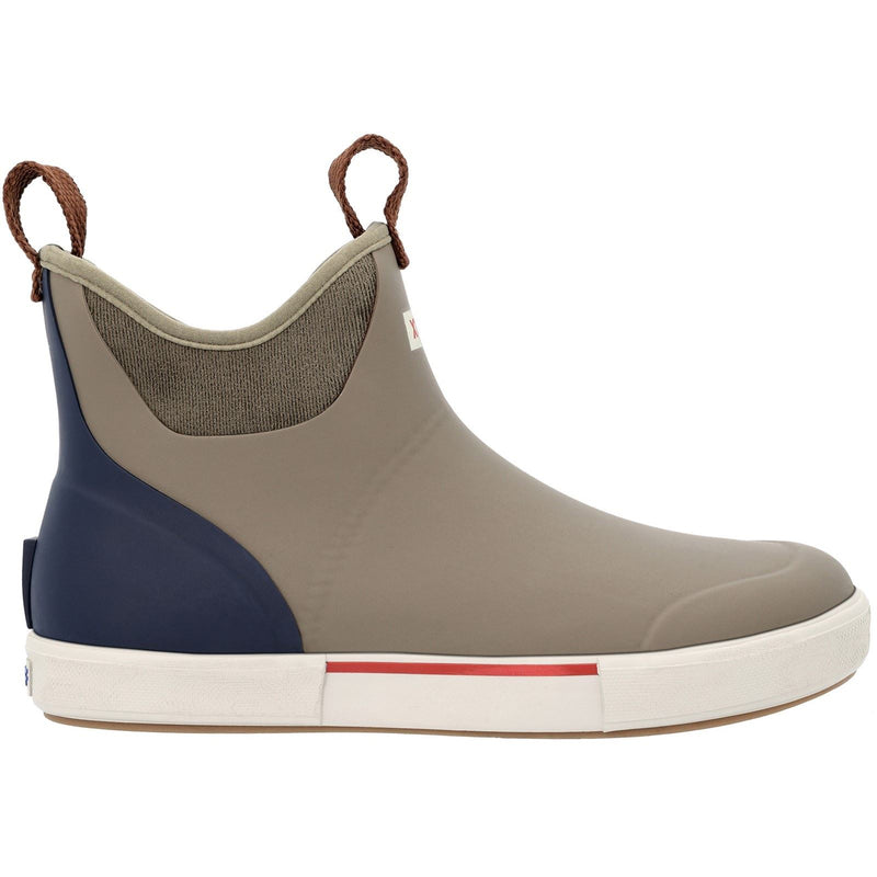 Xtratuf Ankle Deck Vintage Rubber Vintage Olive Wellington Boots
