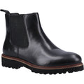 Hush Puppies Gwyneth Chelsea Suede Women's Black Boots