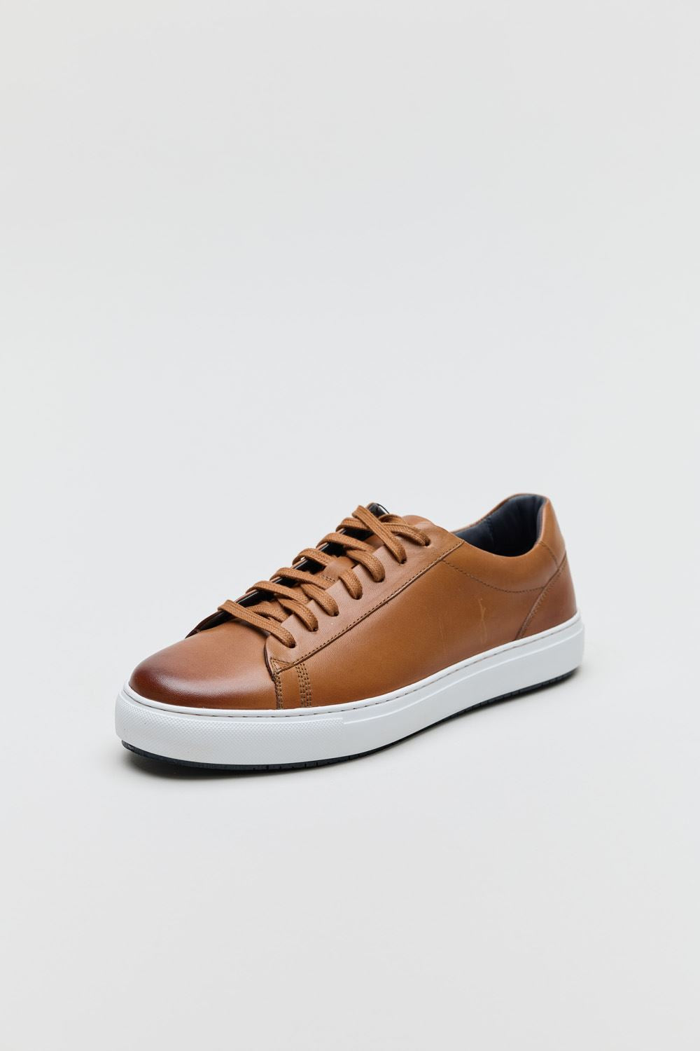 Ben Sherman Ace Cupsole Leather Men's Tan Sneakers